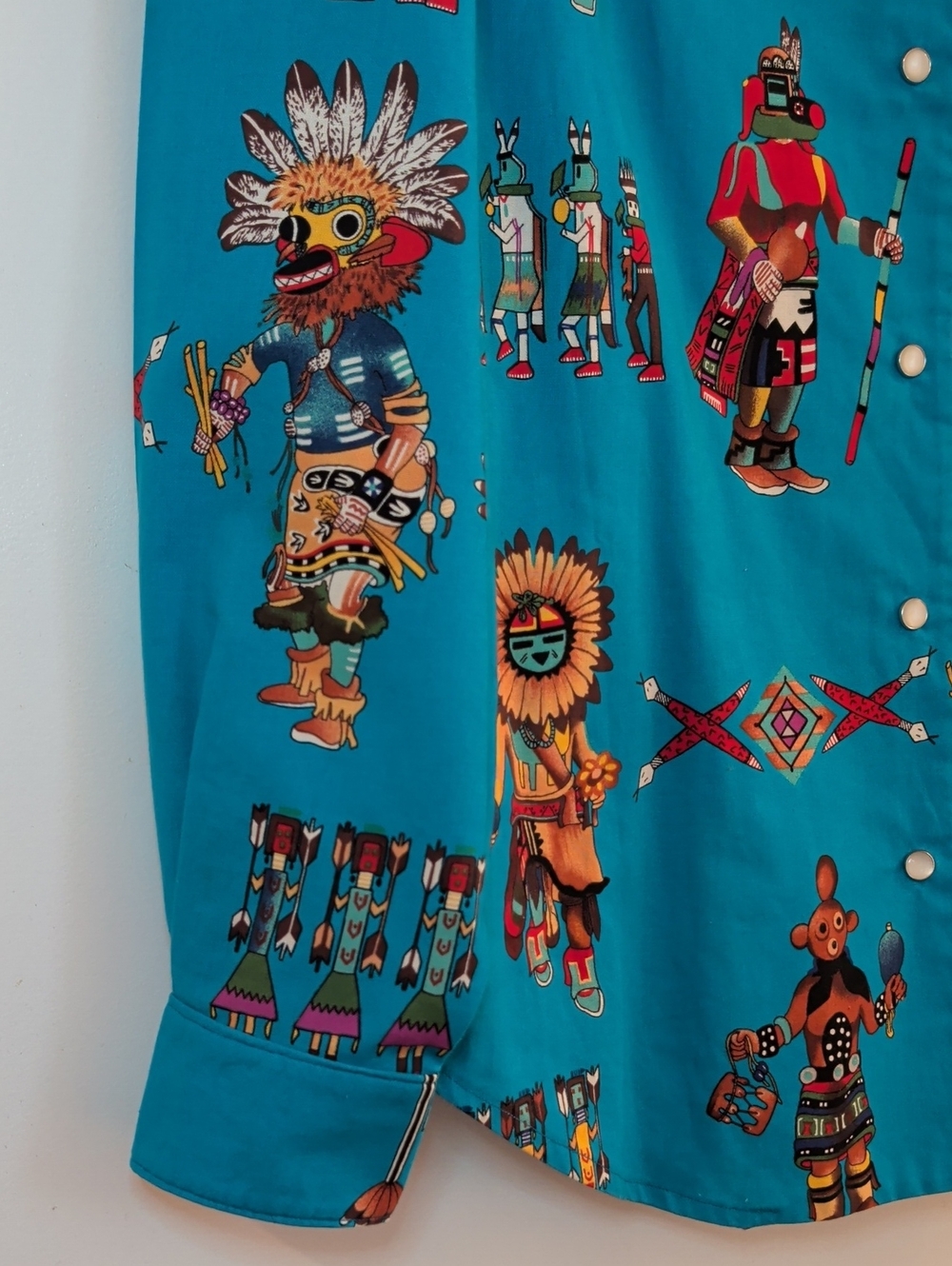 Kachina Pearlsnap Long Sleeve Collared Shirt - Picture 4 of 6